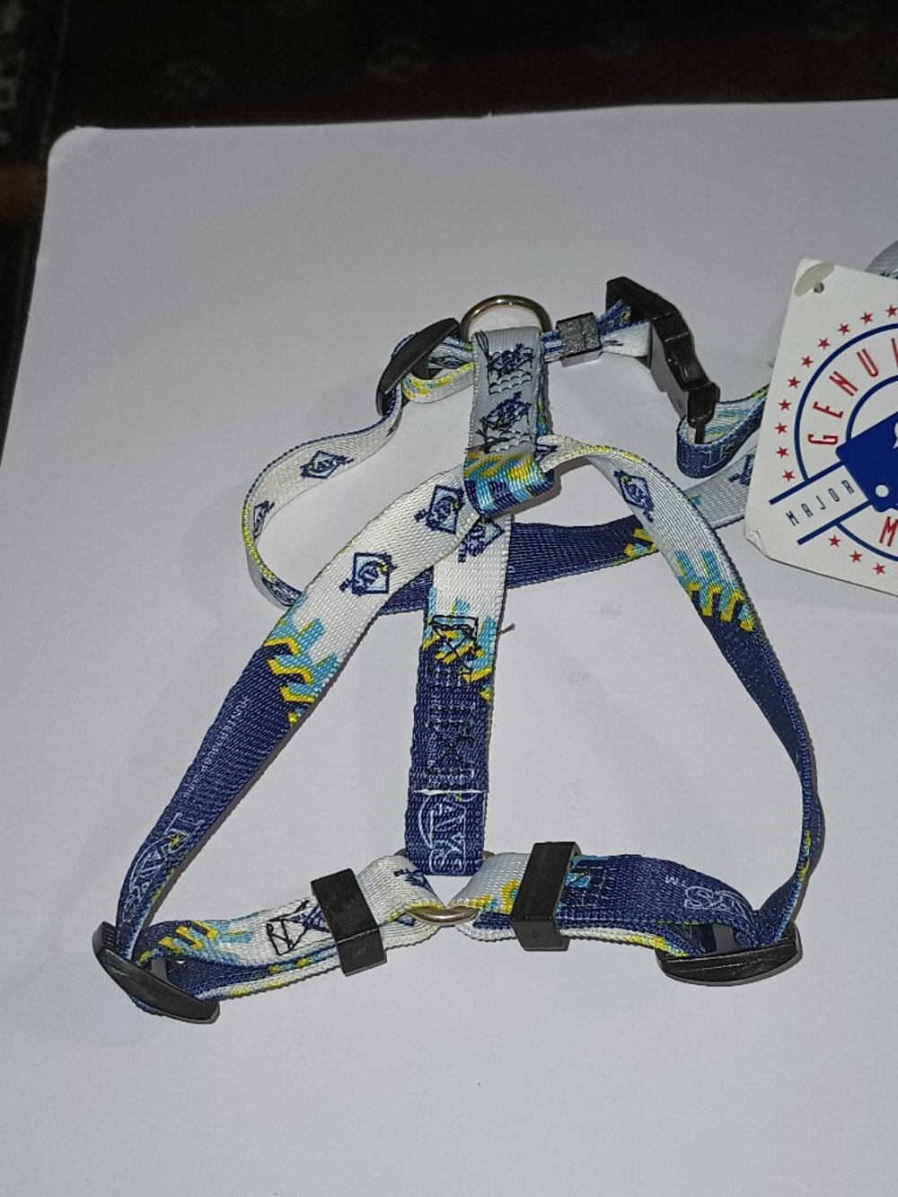 NEW Tampa Bay Rays MLB Adjustable Pet Harness XS